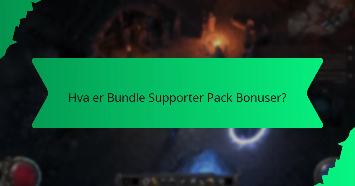 Hvordan bestemmes sjeldenheten av Bundle Supporter Pack Bonuser?