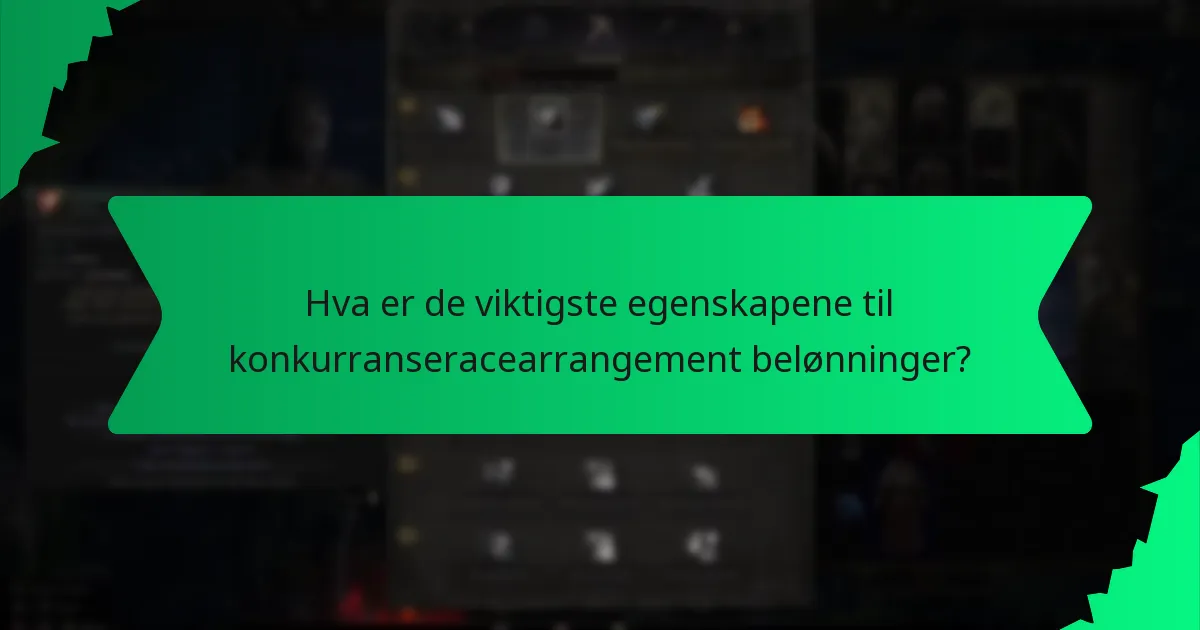 Hvordan bestemmes sjeldenhet for konkurranseracearrangement belønninger?
