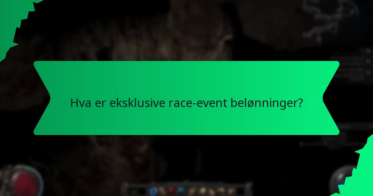 Hvordan defineres sjeldenhet for race-event belønninger?