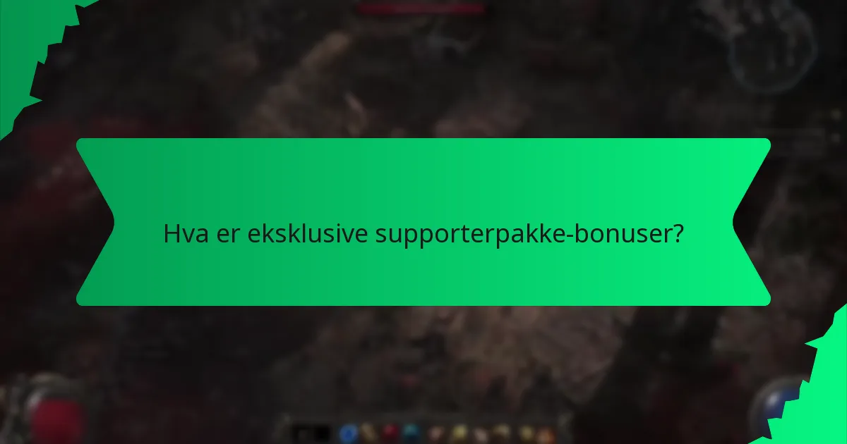 Hvordan defineres sjeldenhet for supporterpakke-bonuser?