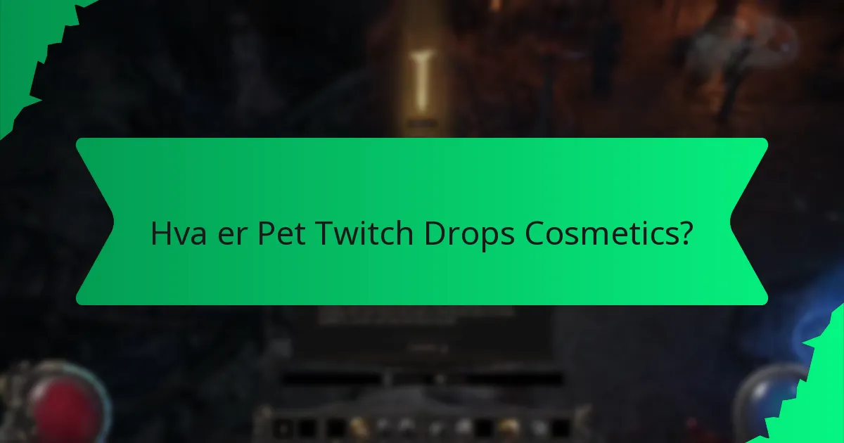 Hva er sjeldenhetsnivåene for Pet Twitch Drops Cosmetics?