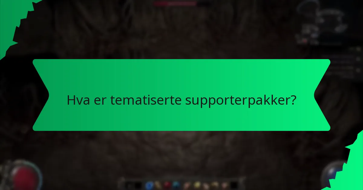 Hvordan påvirker sjeldenhet tematiserte supporterpakker?