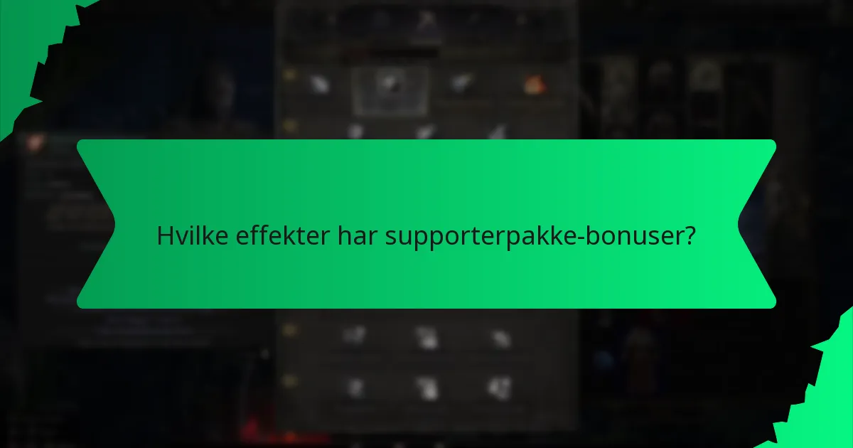 Hvilke fargevarianter finnes for supporterpakke-bonuser?