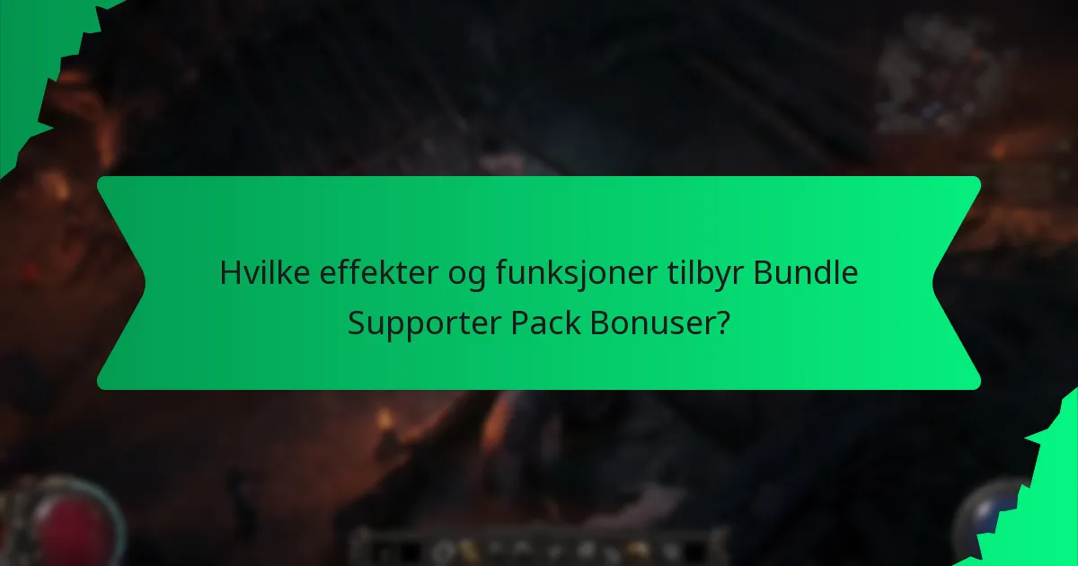 Hvilke fargevarianter er tilgjengelige for Bundle Supporter Pack Bonuser?