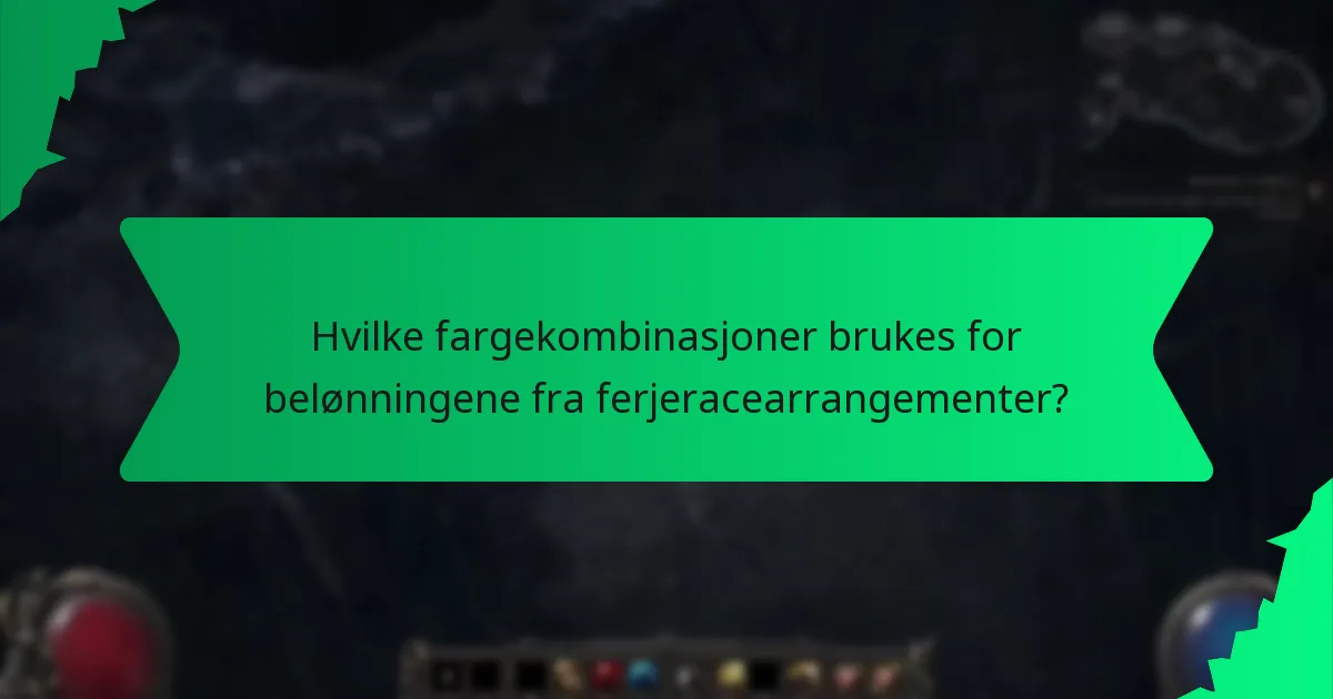 Hvilke effekter har belønningene fra ferjeracearrangementer?