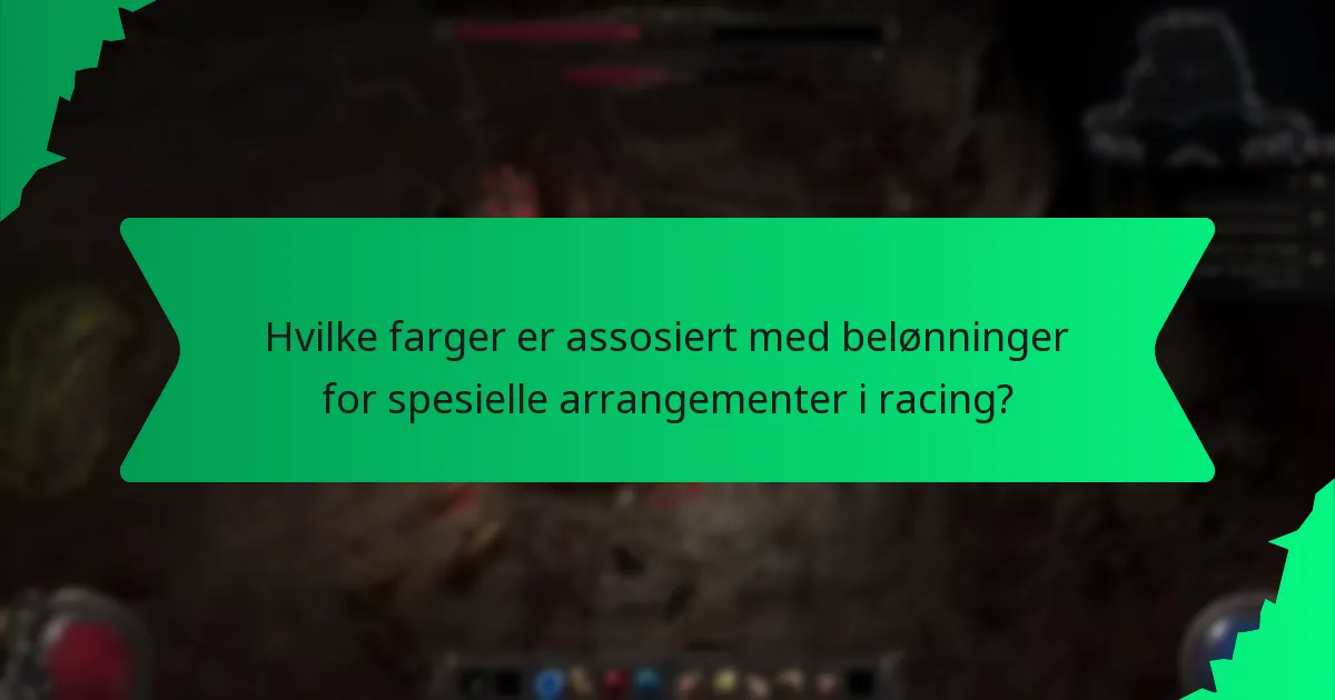 Hvilke effekter har belønninger for spesielle arrangementer i racing?