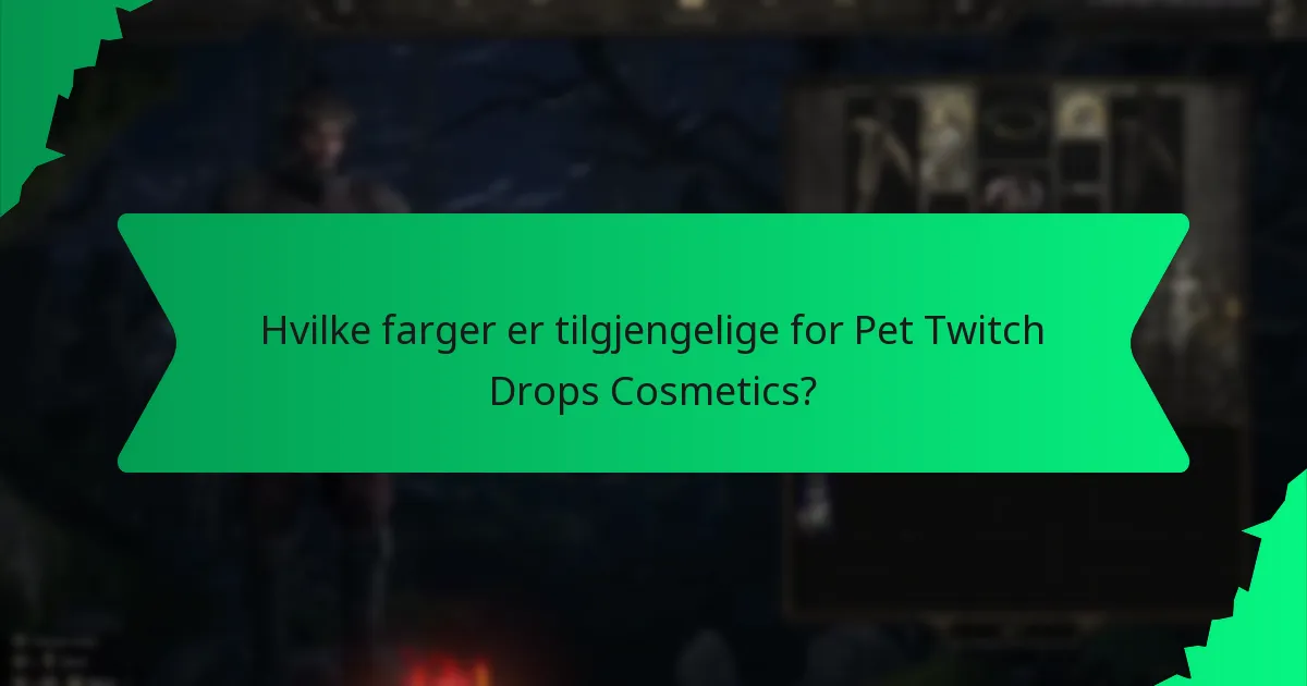 Hvordan kan spillere skaffe Pet Twitch Drops Cosmetics?