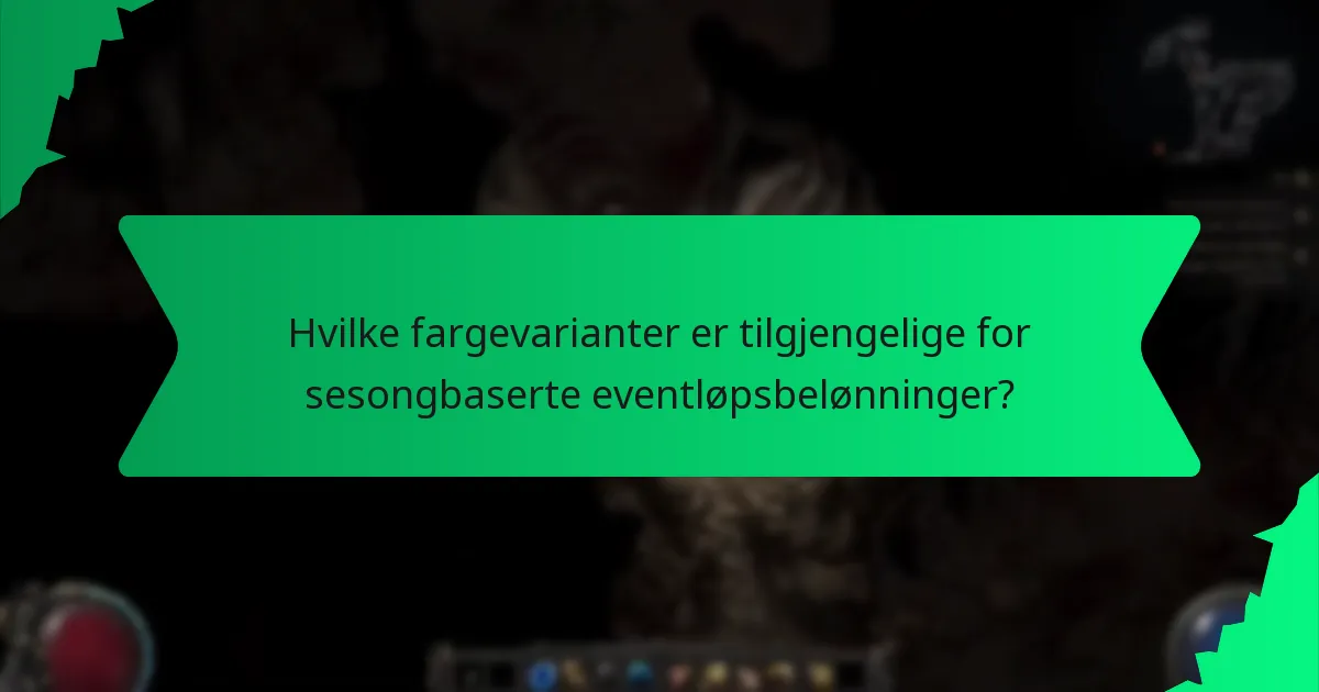 Hvilke effekter gir sesongbaserte eventløpsbelønninger?