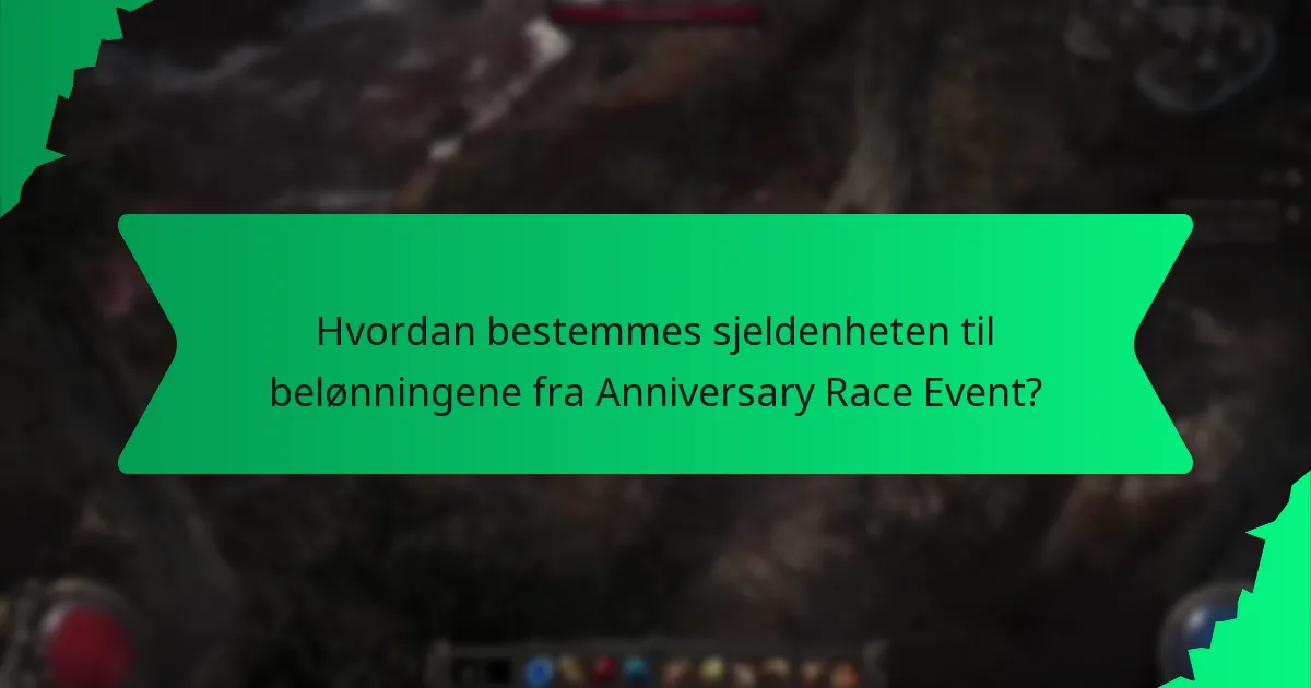 Hvordan sammenlignes belønningene fra Anniversary Race Event med andre kosmetiske gjenstander?