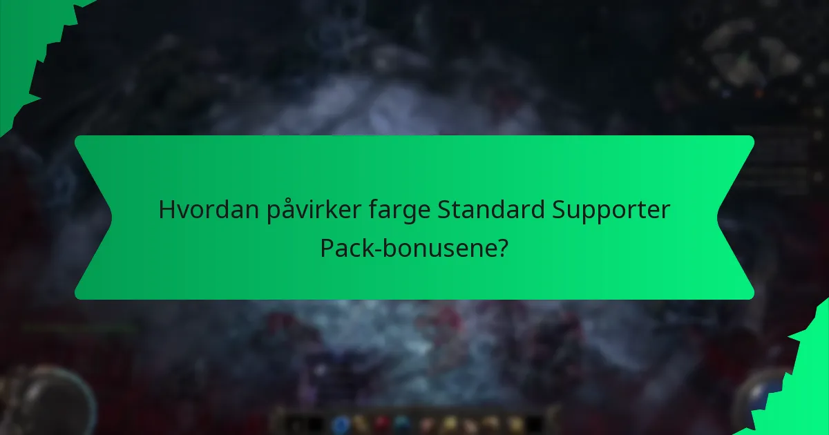 Hvordan sammenlignes Standard Supporter Pack-bonusene med andre pakker?
